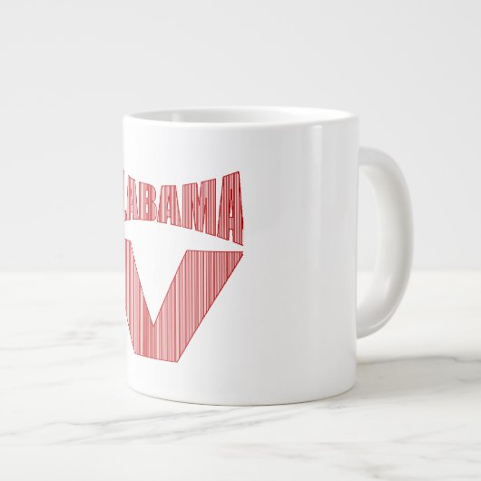 MUG JUMBO ALABAMA VICTOIRE GROTE KOFFIEKOP (Voorkant rechts)