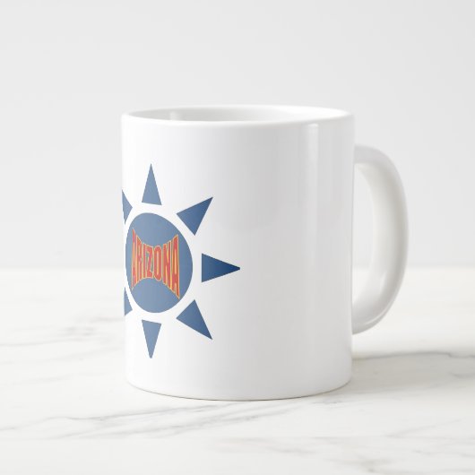 MUG JUMBO ARIZONA GROTE KOFFIEKOP (Voorkant rechts)