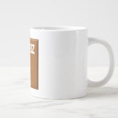 MUG JUMBO BLANCHE CHOCOLAT SCHWEIZ GROTE KOFFIEKOP (Rechts)