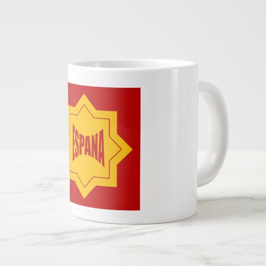 MUG JUMBO BLANCHE ESPANA GROTE KOFFIEKOP (Voorkant rechts)