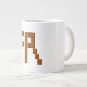 MUG JUMBO BLANCHE FRANKRIJK CHOCOLAT GROTE KOFFIEKOP