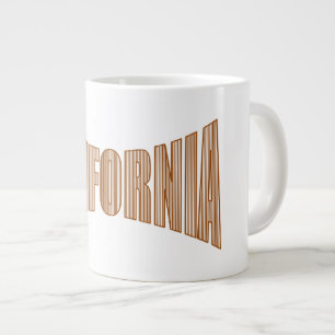 MUG JUMBO CALIFORNIA GROTE KOFFIEKOP