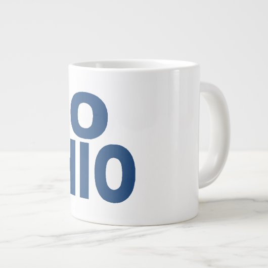 MUG JUMBO OHIO GROTE KOFFIEKOP (Voorkant rechts)
