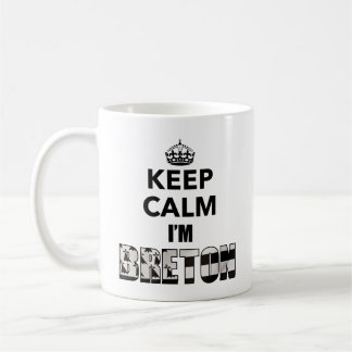 Mug Keep calm i'm Breton Koffiemok