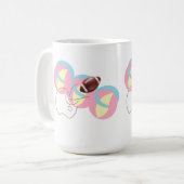 Mug   : Kick Off for a Coffee Break . Koffiemok (Voorkant links)