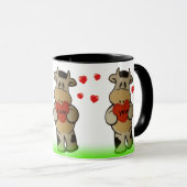 Mug Koe Ik hou van jou  Mok (Voorkant rechts)