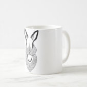 Mug konin Mug rabbit Koffiemok (Voorkant rechts)