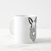 Mug konin Mug rabbit Koffiemok (Voorkant links)