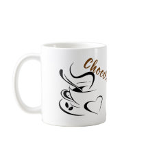Mug-kop van chocoladekeramiek