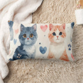 Mug & Kussen met Mooie Katten - Waterverf Speelse  (Deken)