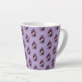 Mug Latte Bouquet de Violettes Mok (Rechterhoek)