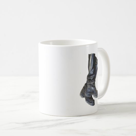 Mug LeatherBoots Koffiemok (Voorkant rechts)