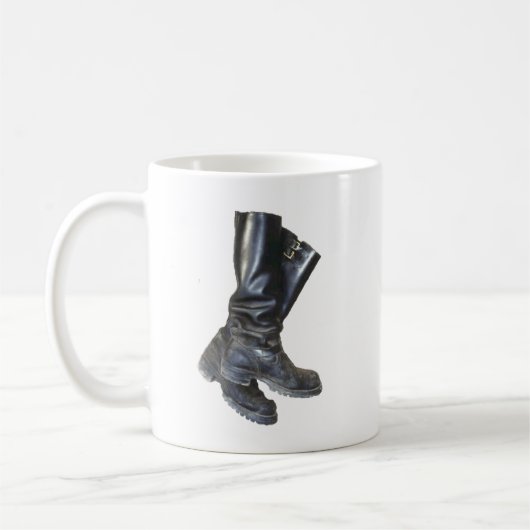 Mug LeatherBoots Koffiemok (Links)