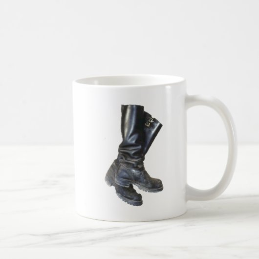 Mug LeatherBoots Koffiemok (Rechts)