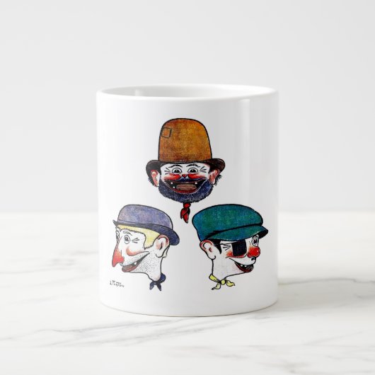 Mug Les Pieds Nickelés Grote Koffiekop (Voorkant)