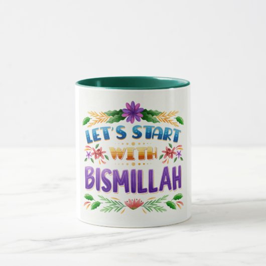 Mug-Let’s Start with Bismillah Mug Mok (Midden)
