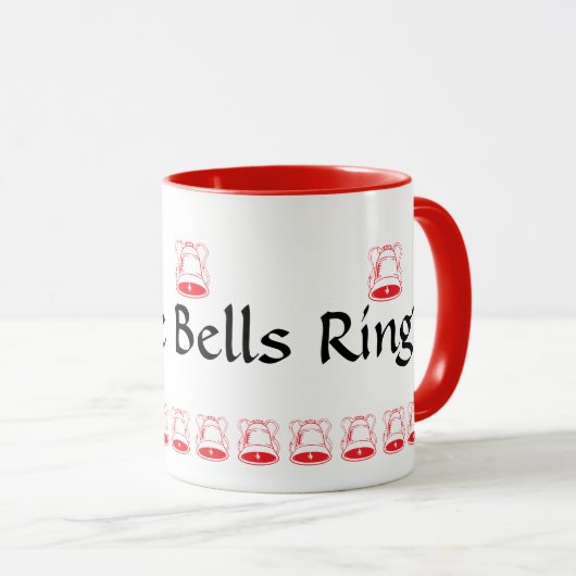 Mug - Let the Bells Ring Mok (Voorkant rechts)