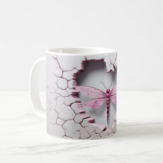 Mug Libellules 1-12 Koffiemok (Voorkant links)