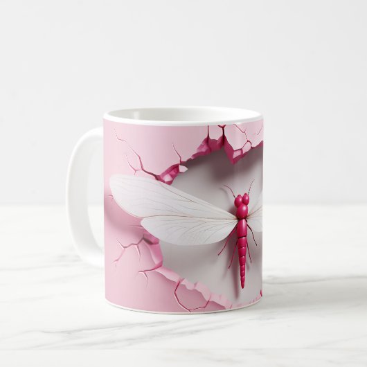 Mug Libellules 1-5 Koffiemok (Voorkant links)