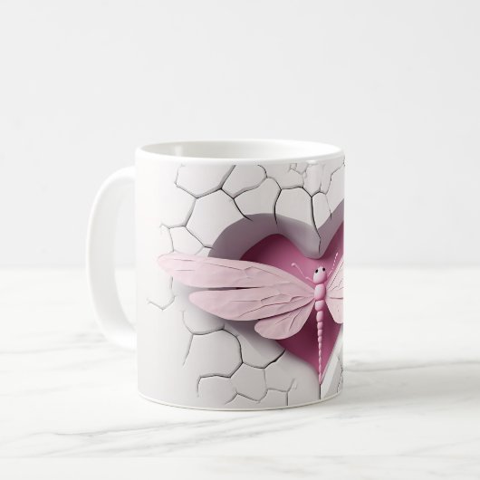 Mug Libellules Serie 1-15 Koffiemok (Voorkant links)