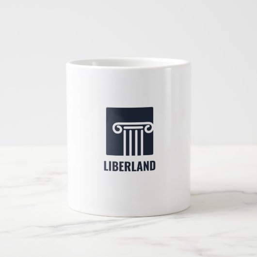 Mug liberland  grote koffiekop (Voorkant)