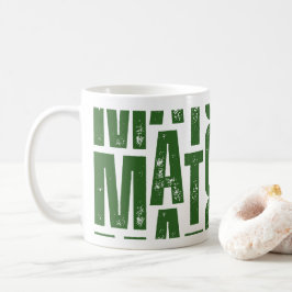 Mug Liefhebber cadeau, Matcha liefhebber cadeau, M Koffiemok