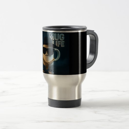 Mug Life Reisbeker (Voorkant rechts)