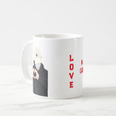 Mug love girl koffiemok (Voorkant links)