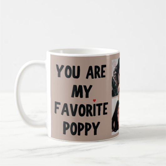 Mug Love You Poppy: Happy Days 2023 Koffiemok (Links)