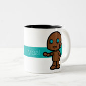 Mug Maal Tweekleurige Koffiemok (Voorkant rechts)