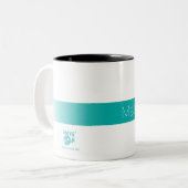 Mug Maal Tweekleurige Koffiemok (Voorkant links)