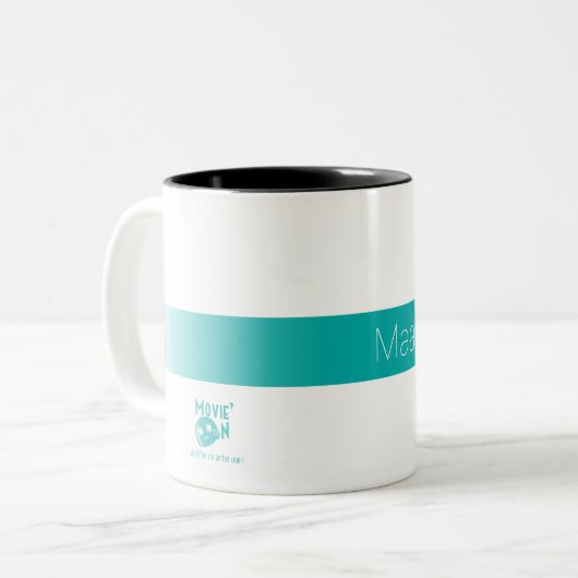 Mug Maal Tweekleurige Koffiemok (Voorkant links)