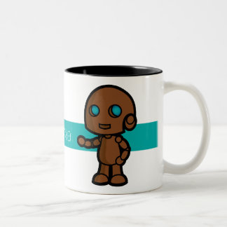 Mug Maal Tweekleurige Koffiemok