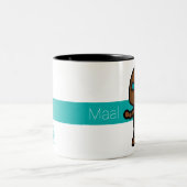 Mug Maal Tweekleurige Koffiemok (Center)
