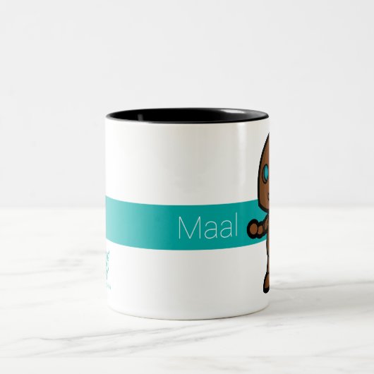 Mug Maal Tweekleurige Koffiemok (Center)