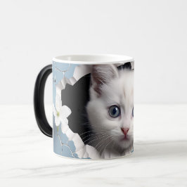 Mug Magic 3D cat Magische Mok