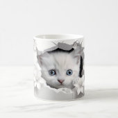 Mug Magic 3D cat Magische Mok (Center)