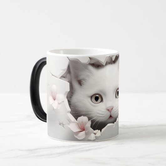 Mug Magic 3D kat Magische Mok (Voorkant links)