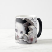 Mug Magic 3D kat Magische Mok (Voorkant rechts)