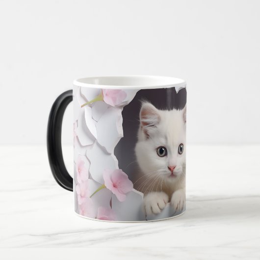 Mug Magic 3D kat Magische Mok (Voorkant links)