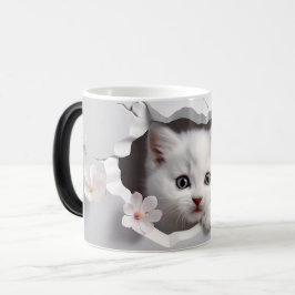 Mug Magic 3D kat Magische Mok