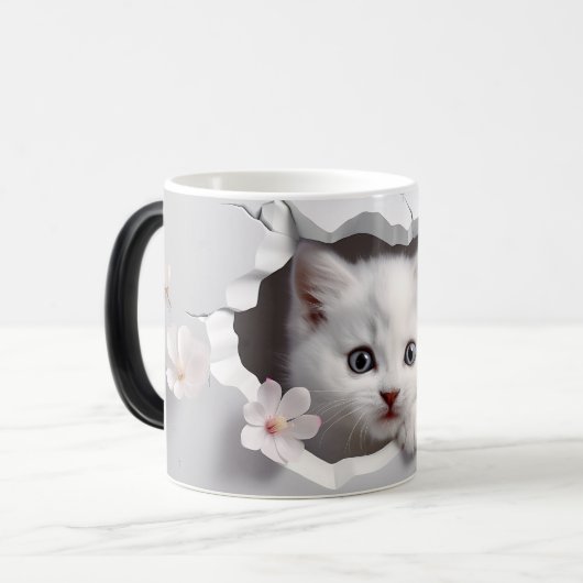 Mug Magic 3D kat Magische Mok (Voorkant links)