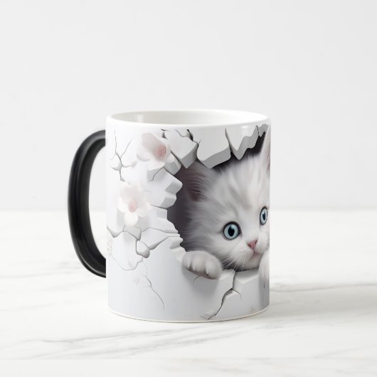 Mug Magic 3D kat Magische Mok (Voorkant links)