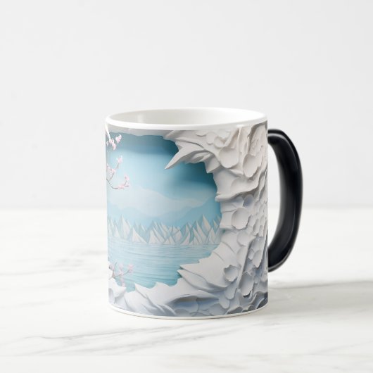 Mug Magic 3D Landscape Magische Mok (Voorkant rechts)