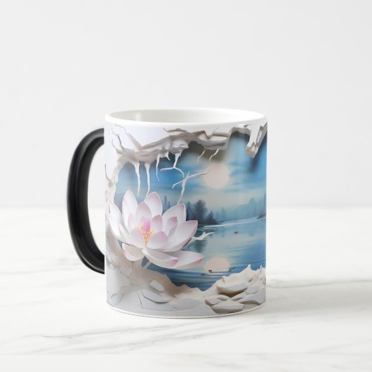 Mug Magic 3D Landscape Magische Mok (Voorkant links)