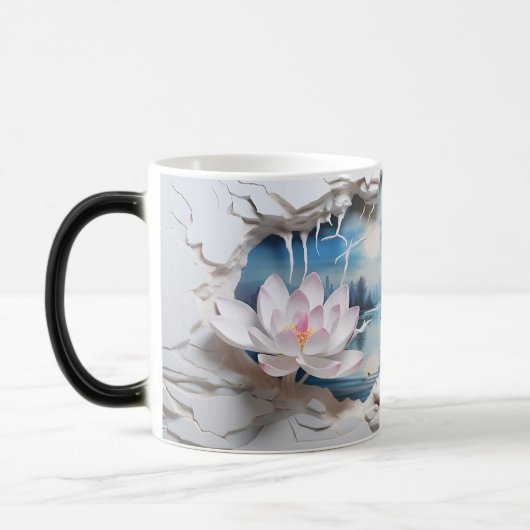 Mug Magic 3D Landscape Magische Mok (Links)
