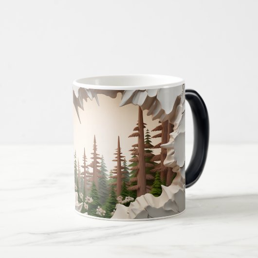 Mug Magic 3D Landscape Magische Mok (Voorkant rechts)