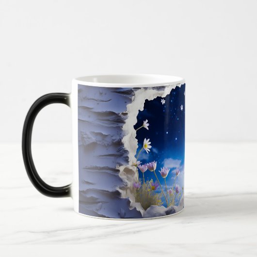 Mug Magic 3D Landscape Magische Mok (Links)
