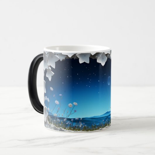 Mug Magic 3D Landschap Magische Mok (Voorkant links)