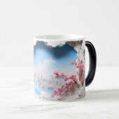 Mug Magic 3D-landschap Magische Mok (Voorkant rechts)